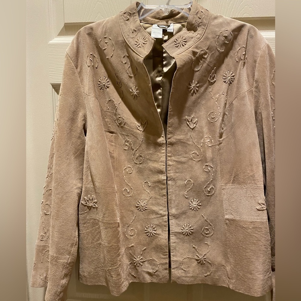 Coldwater Creek Full Leather Jacket